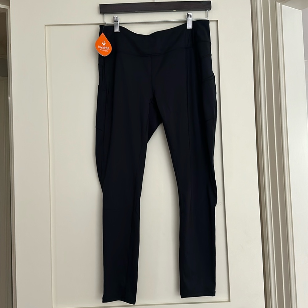 Handful Black Leggings NWT - pockets